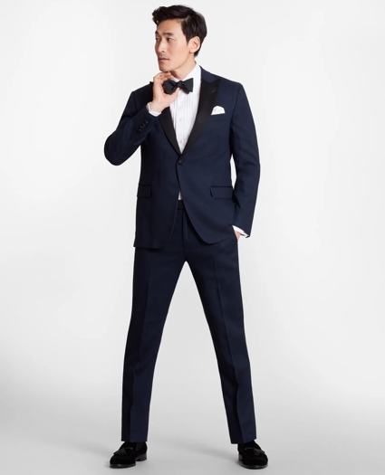 Regent Fit Linen Tuxedo, image 3