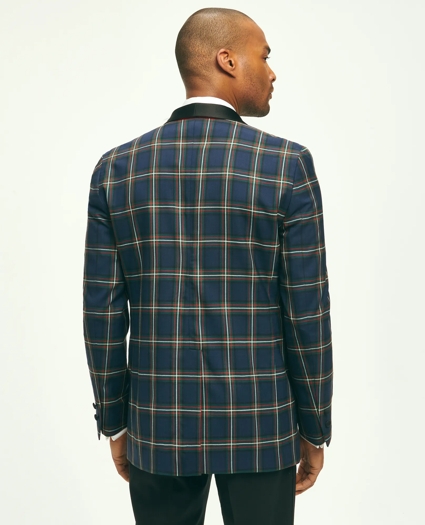 Classic Fit Wool Tartan Dinner Jacket, image 4