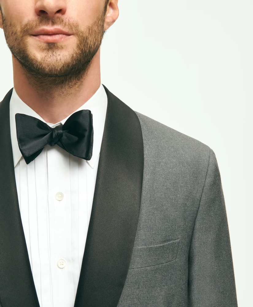 Classic Fit Wool 1818 Hopsack Dinner Jacket, image 4