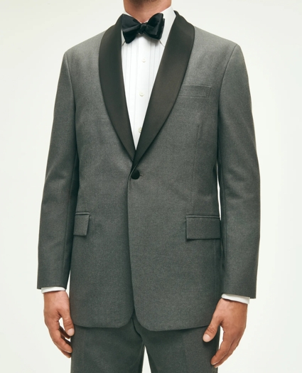 Classic Fit Wool 1818 Hopsack Dinner Jacket, image 6