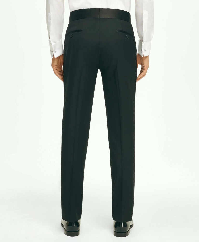 Classic Fit Merino Wool Twill 1818 Tuxedo Pants, image 2