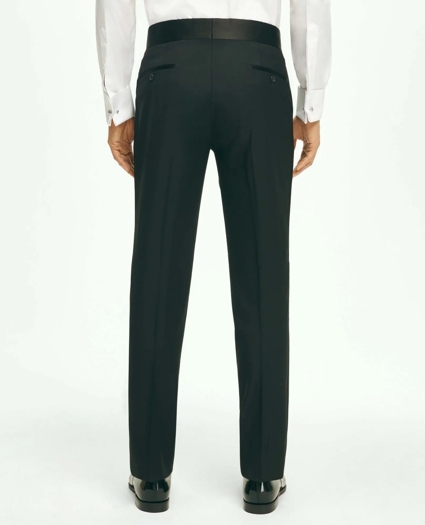 Classic Fit Merino Wool Twill 1818 Tuxedo Pants, image 2