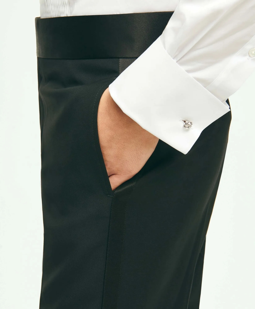 Classic Fit Merino Wool Twill 1818 Tuxedo Pants, image 5