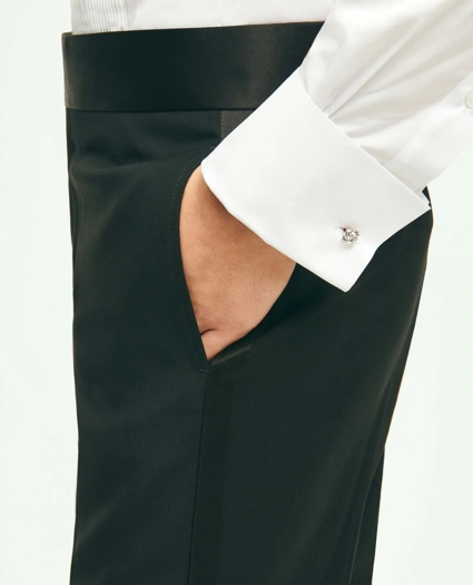 Classic Fit Merino Wool Twill 1818 Tuxedo Pants, image 5