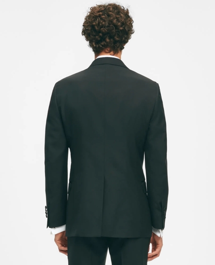 Black Fleece Peak Lapel Tuxedo in Wool-Silk, image 3