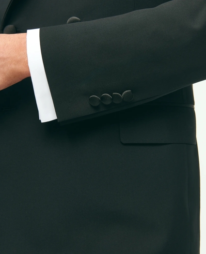 Black Fleece Peak Lapel Tuxedo in Wool-Silk, image 4