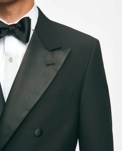 Black Fleece Peak Lapel Tuxedo in Wool-Silk, image 5