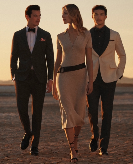 Classic Fit 1818 Archive-Inspired Tuxedo In Irish Linen, image 2