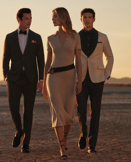 Classic Fit 1818 Herringbone Dinner Jacket In Linen-Wool Blend, image 3