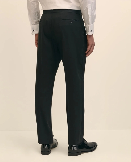 Brooks Brothers Explorer Collection Classic Fit Wool Tuxedo Pants, image 5
