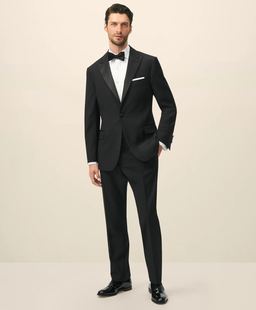 Classic Fit Wool 1818 Peak Lapel Tuxedo, image 2