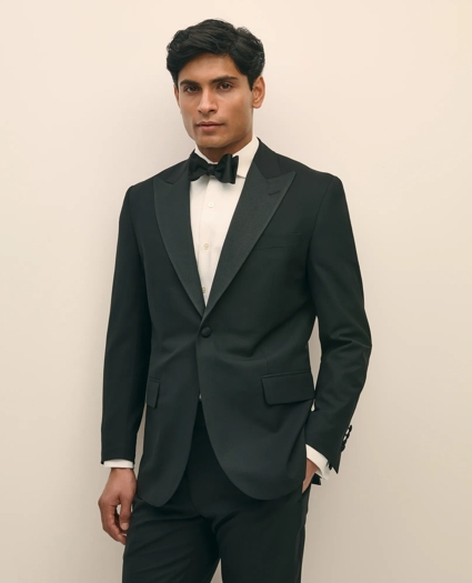 Brooks Brothers Explorer Collection Slim Fit Wool Tuxedo Jacket, image 1