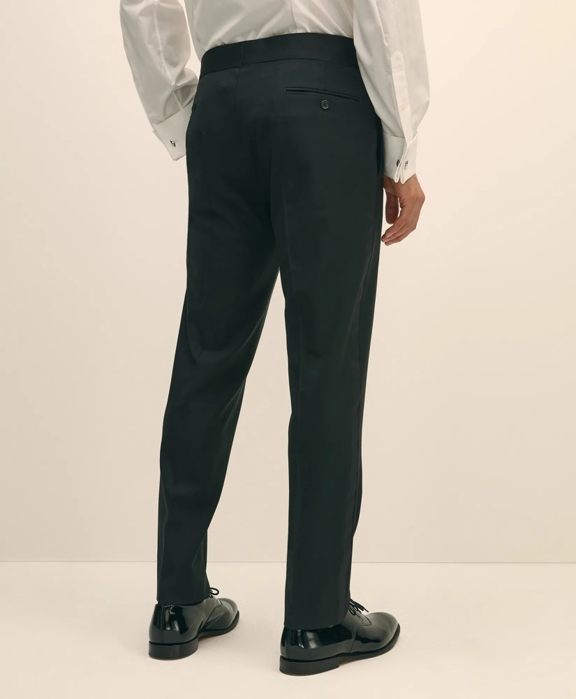 Brooks Brothers Explorer Collection Slim Fit Wool Tuxedo Pants, image 3