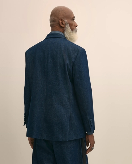 Brooks Brothers X Engineered Garments Cotton Denim Oversized Dinner Jacket, image 5