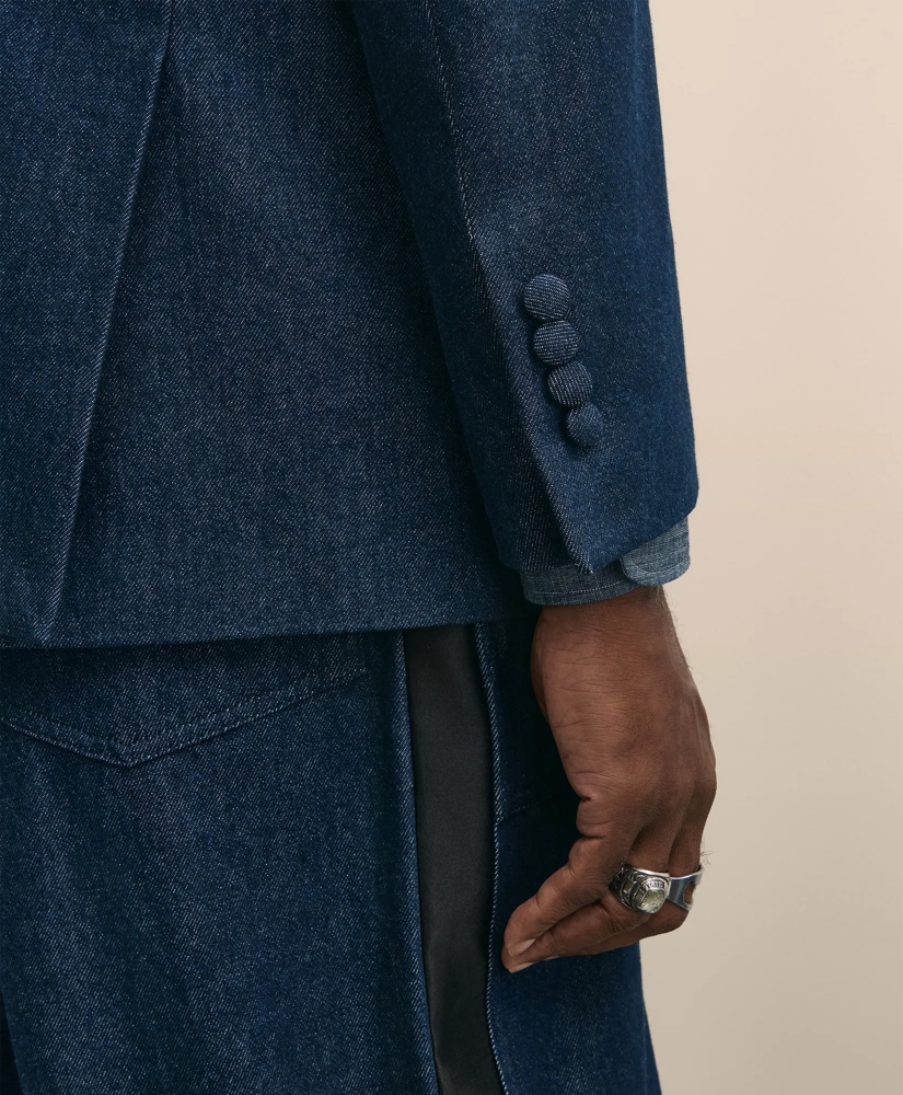 Brooks Brothers X Engineered Garments Cotton Denim Oversized Dinner Jacket, image 6