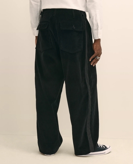 Brooks Brothers X Engineered Garments Cotton Corduroy Fatigue Dress Pants, image 3