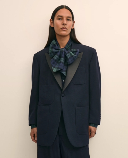 Brooks Brothers X Engineered Garments Wool Serge Oversized Dinner Jacket, image 1
