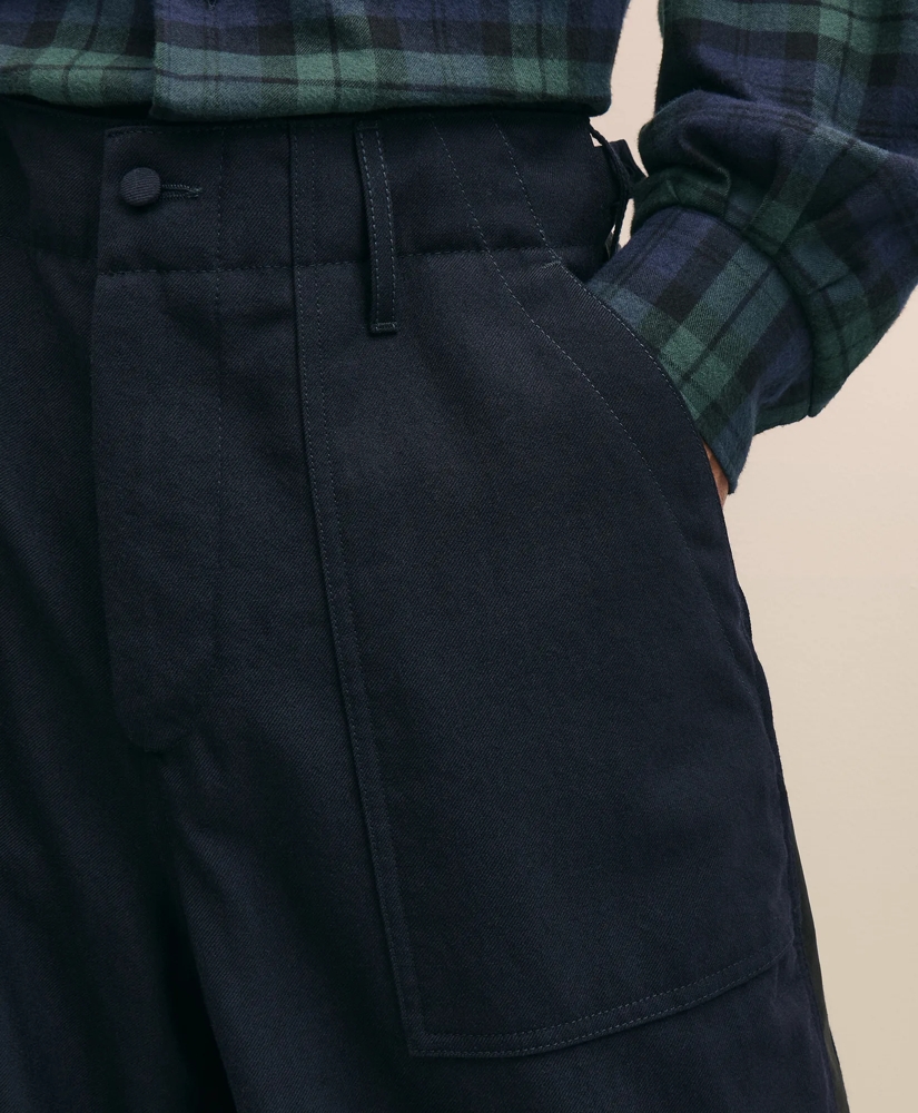 Brooks Brothers X Engineered Garments Cotton Sateen Fatigue Dress Pants, image 3
