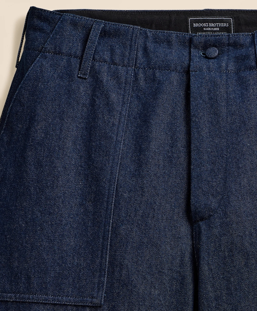 Brooks Brothers X Engineered Garments Cotton Denim Fatigue Dress Pants, image 8