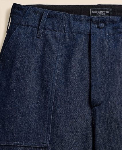 Brooks Brothers X Engineered Garments Cotton Denim Fatigue Dress Pants, image 8