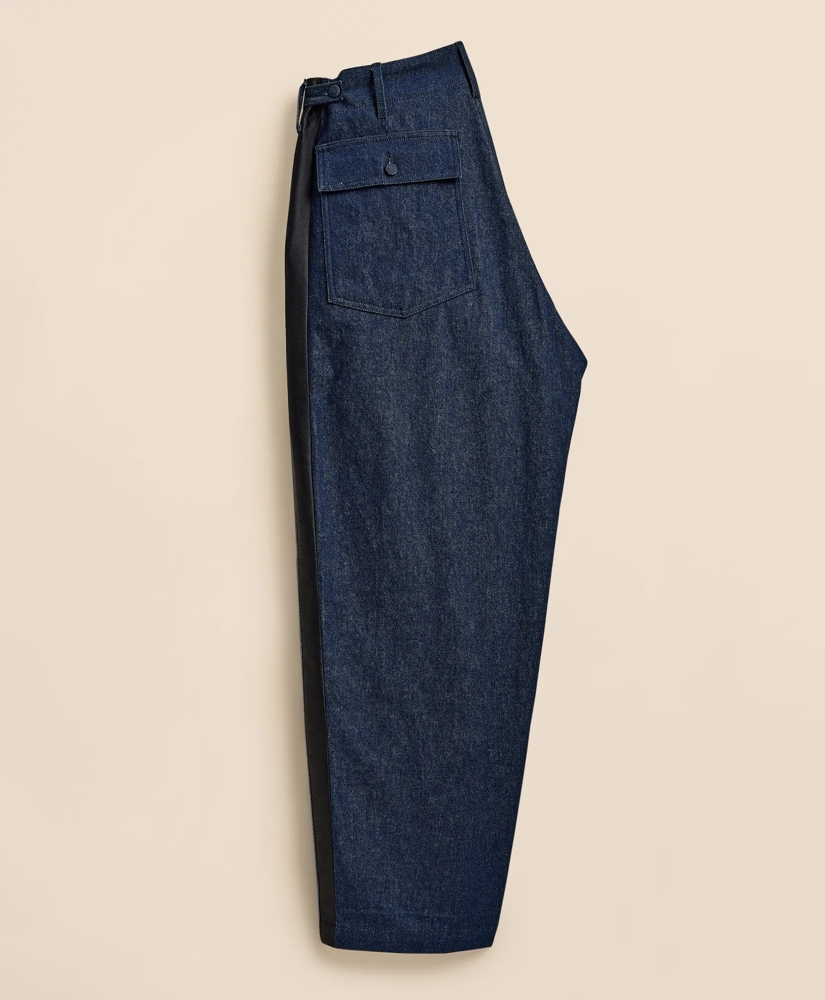 Brooks Brothers X Engineered Garments Cotton Denim Fatigue Dress Pants, image 9