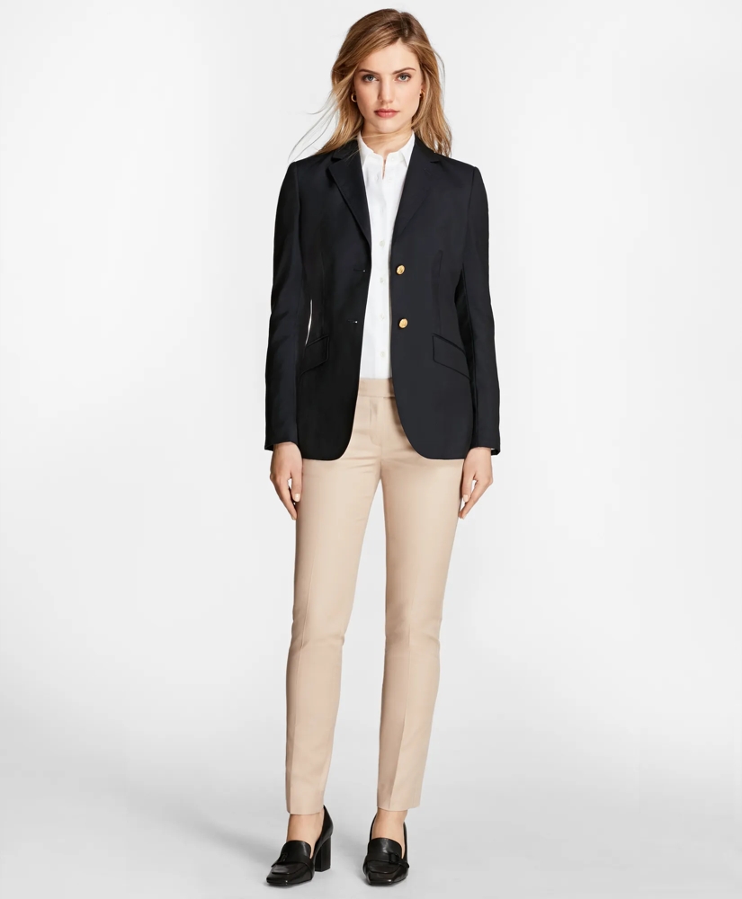 Petite Two-Button Wool Blazer, image 2