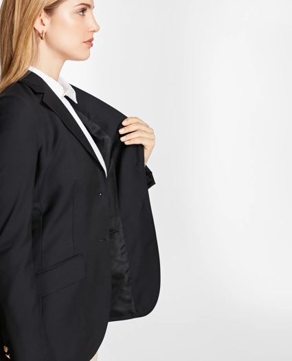 Petite Two-Button Wool Blazer, image 5