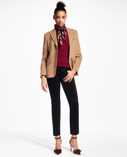 Petite Camel Hair Jacket, image 2