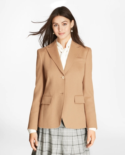 Petite Camel Hair Jacket, image 3