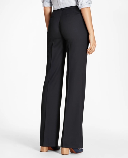 Petite Wool Wide-Leg Pants, image 2
