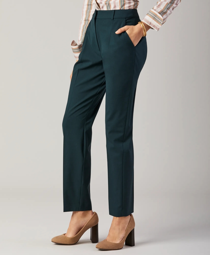 Petite Stretch Wool Pants, image 3