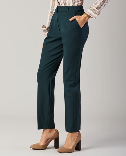 Petite Stretch Wool Pants, image 3