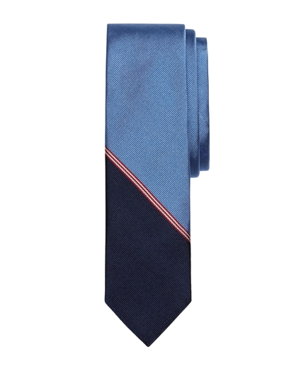 Mini BB#1 Color-Block Slim Tie