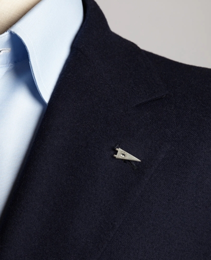 Logo Pennant Lapel Pin, image 2