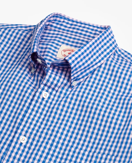 Gingham Batiste Oxford Sport Shirt, image 2