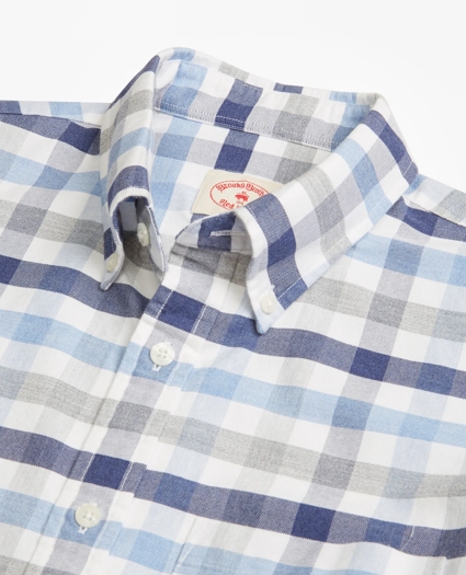 Checked Supima&reg; Cotton Oxford Sport Shirt, image 2