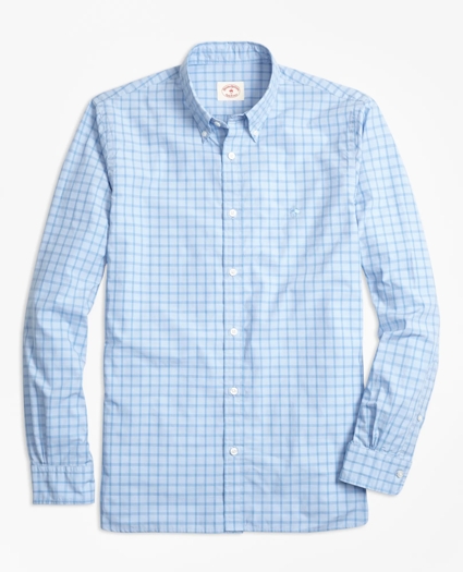 Check End-On-End Broadcloth Sport Shirt, image 1