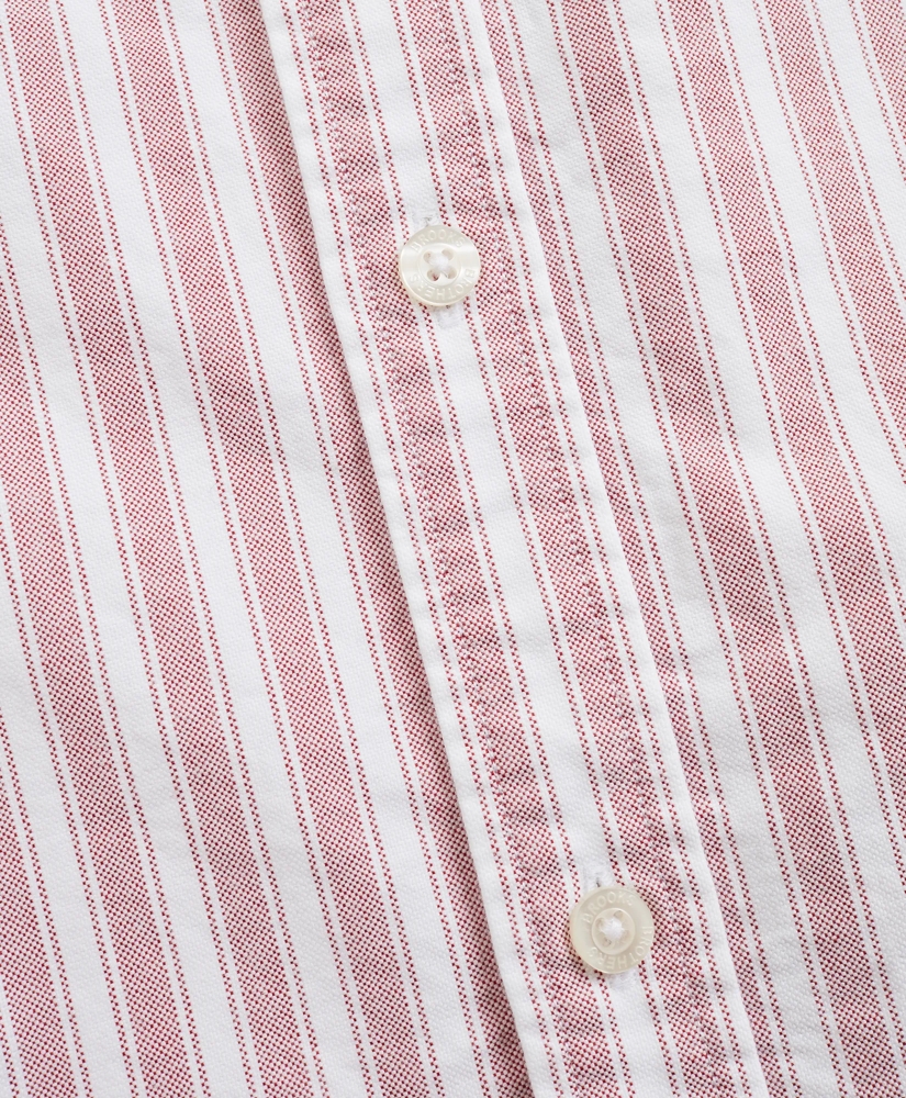 Striped Cotton Oxford Sport Shirt, image 5