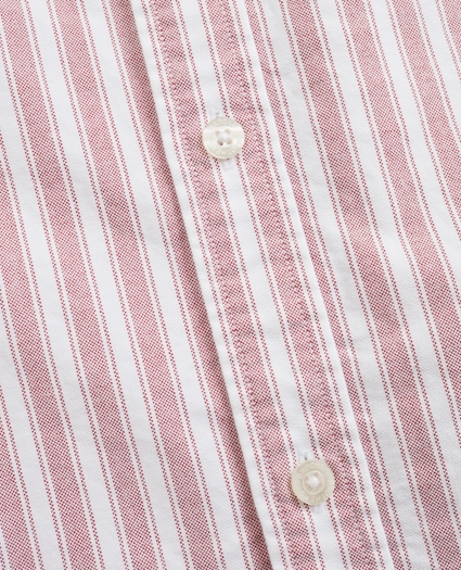 Striped Cotton Oxford Sport Shirt, image 5