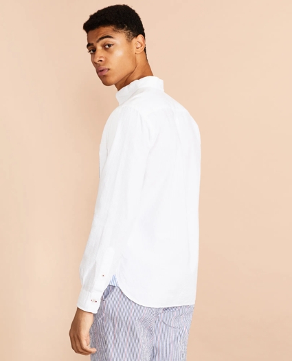 Seersucker Striped-Pocket Shirt, image 3