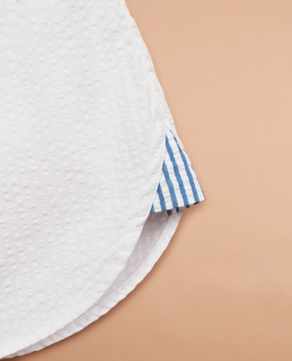 Seersucker Striped-Pocket Shirt, image 4