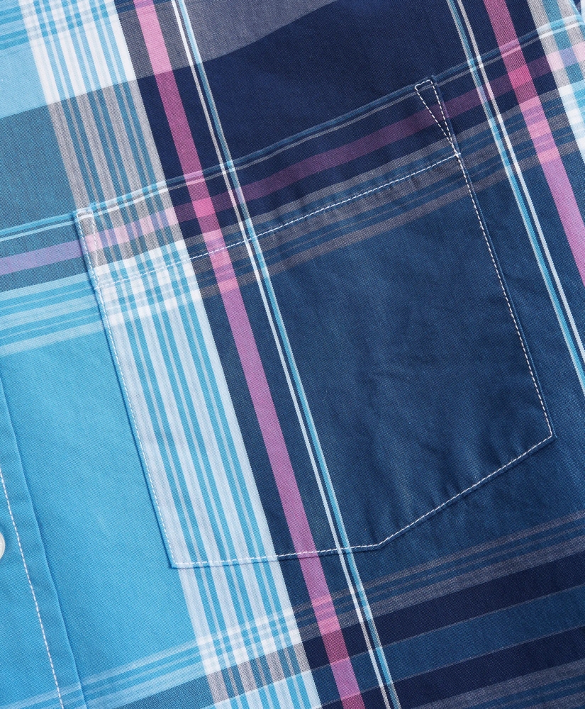 Plaid Cotton Broadcloth Shirt, image 6