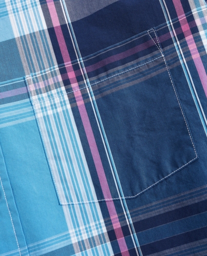 Plaid Cotton Broadcloth Shirt, image 6