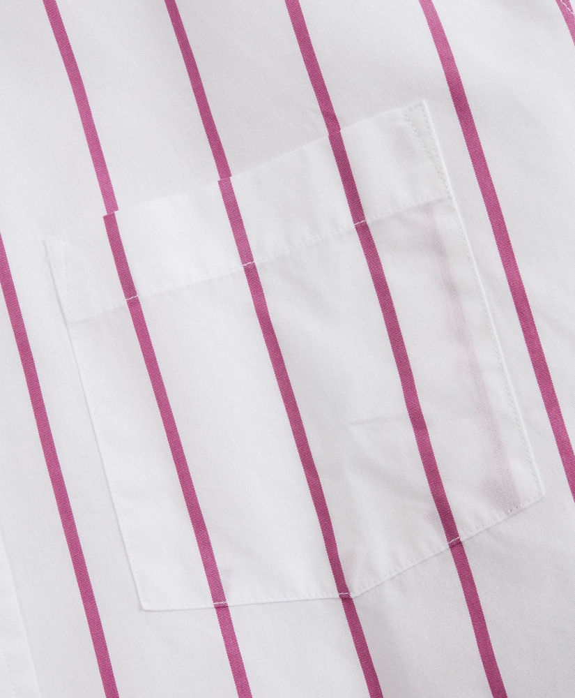 Striped Cotton Broadcloth Shirt, image 5