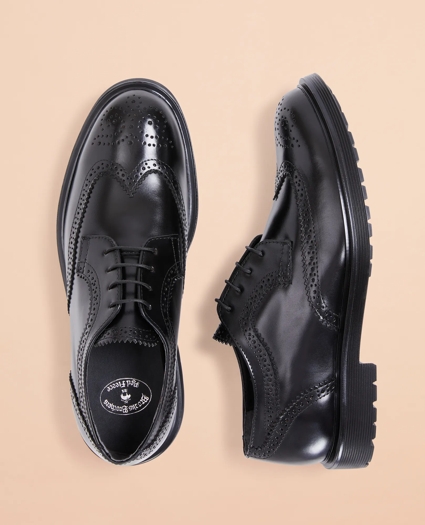 Leather Brogue Dress Shoes, image 1