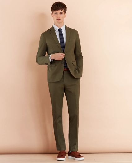 Stretch Cotton Twill Trousers, image 2