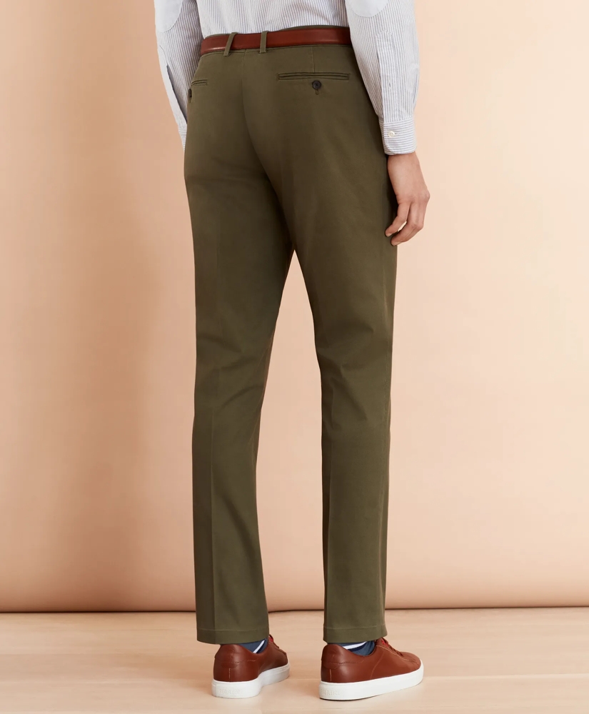 Stretch Cotton Twill Trousers, image 3