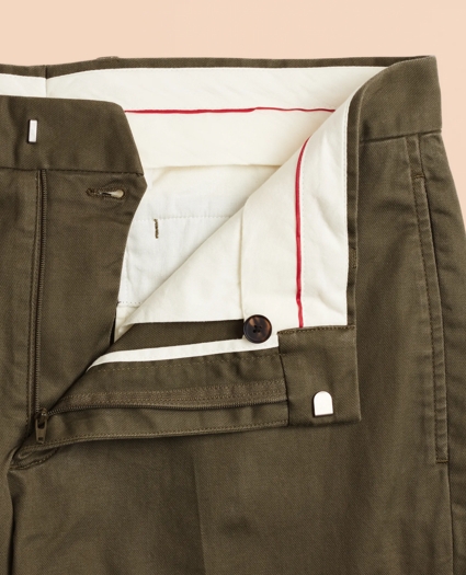 Stretch Cotton Twill Trousers, image 4