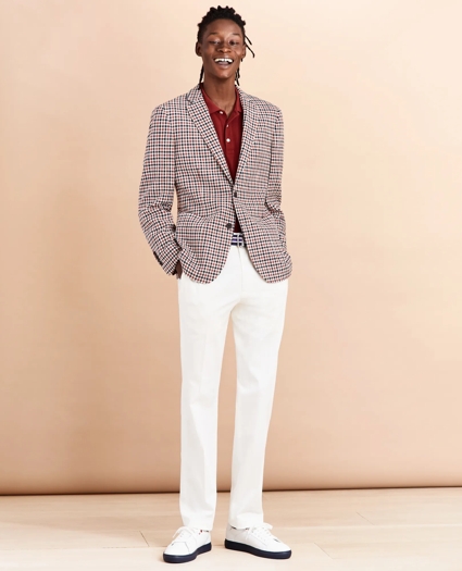 Cotton-Blend Stretch Trousers, image 2