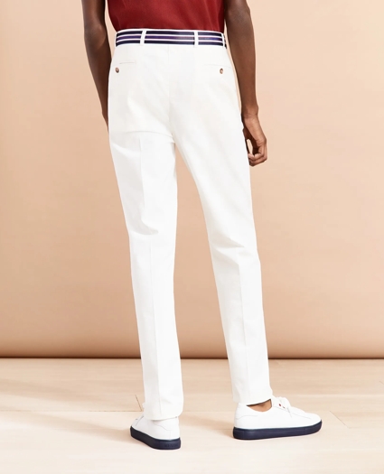 Cotton-Blend Stretch Trousers, image 3